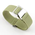 Bracelet nylon parachute 18 à 22 mm pour montre connectée – Couleur du bracelet Light Green
