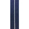 Bracelet nylon parachute 18 à 22 mm pour montre connectée – Couleur du bracelet Navy-White Line