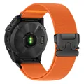 Bracelet nylon parachute pour montre 22 à 26 mm – Couleur du bracelet orange