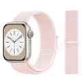 Bracelet nylon pour Apple Watch 40 à 49 mm – Couleur du bracelet 12 pearl pink