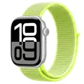 Bracelet nylon pour Apple Watch 40 à 49 mm – Couleur du bracelet 13 Light yellow