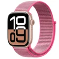 Bracelet nylon pour Apple Watch 40 à 49 mm – Couleur du bracelet 15 Brilliant pink