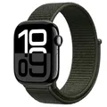 Bracelet nylon pour Apple Watch 40 à 49 mm – Couleur du bracelet 17 cargo khaki