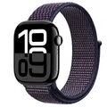 Bracelet nylon pour Apple Watch 40 à 49 mm – Couleur du bracelet 22 Indigo
