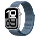 Bracelet nylon pour Apple Watch 40 à 49 mm – Couleur du bracelet 24 Cape Cod Blue