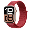 Bracelet nylon pour Apple Watch 40 à 49 mm – Couleur du bracelet 29 red