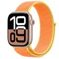 Bracelet nylon pour Apple Watch 40 à 49 mm – Couleur du bracelet 38 Canary Yellow