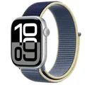 Bracelet nylon pour Apple Watch 40 à 49 mm – Couleur du bracelet 44 Alaskan Blue