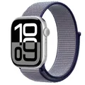 Bracelet nylon pour Apple Watch 40 à 49 mm – Couleur du bracelet 5 Midnight blue