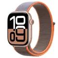 Bracelet nylon pour Apple Watch 40 à 49 mm – Couleur du bracelet 55 Vitamin C