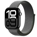 Bracelet nylon pour Apple Watch 40 à 49 mm – Couleur du bracelet 6 Dark olive