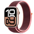 Bracelet nylon pour Apple Watch 40 à 49 mm – Couleur du bracelet 64 Plum