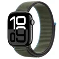 Bracelet nylon pour Apple Watch 40 à 49 mm – Couleur du bracelet 67 Inverness Green