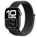 Bracelet nylon pour Apple Watch 40 à 49 mm – Couleur du bracelet 68  Charcoal