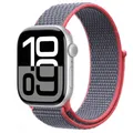 Bracelet nylon pour Apple Watch 40 à 49 mm – Couleur du bracelet 7 Electronic pink