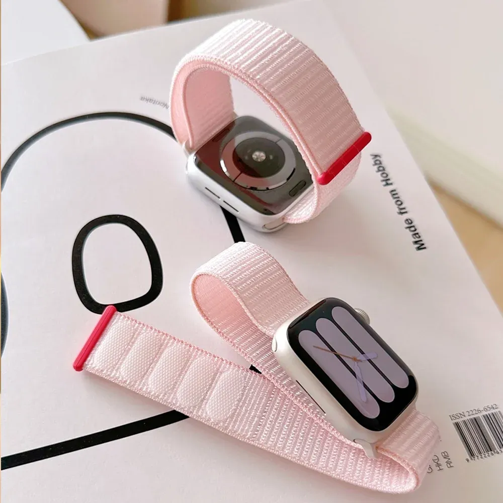 Bracelet nylon pour Apple Watch 40 à 49 mm