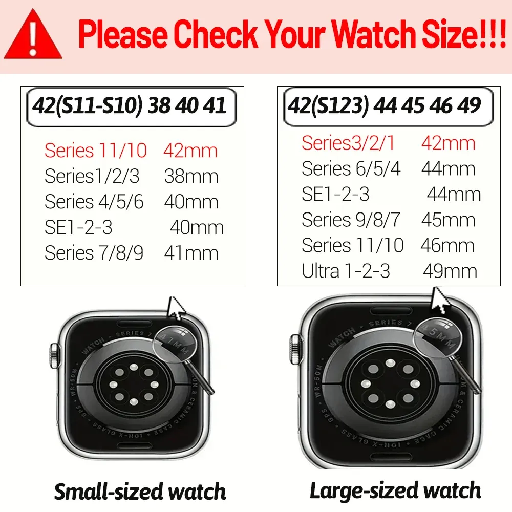 Bracelet nylon pour Apple Watch 40 à 49 mm