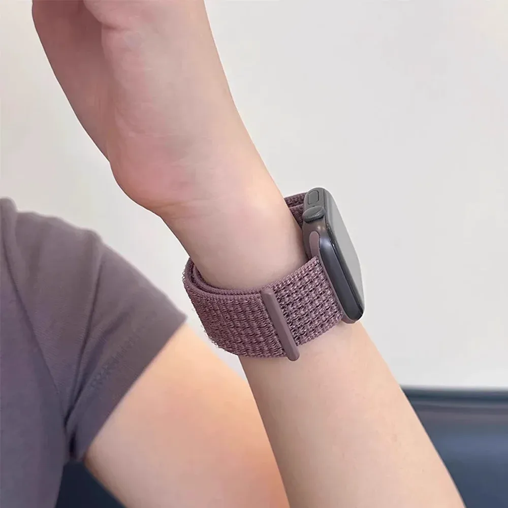Bracelet nylon pour Apple Watch 40 à 49 mm