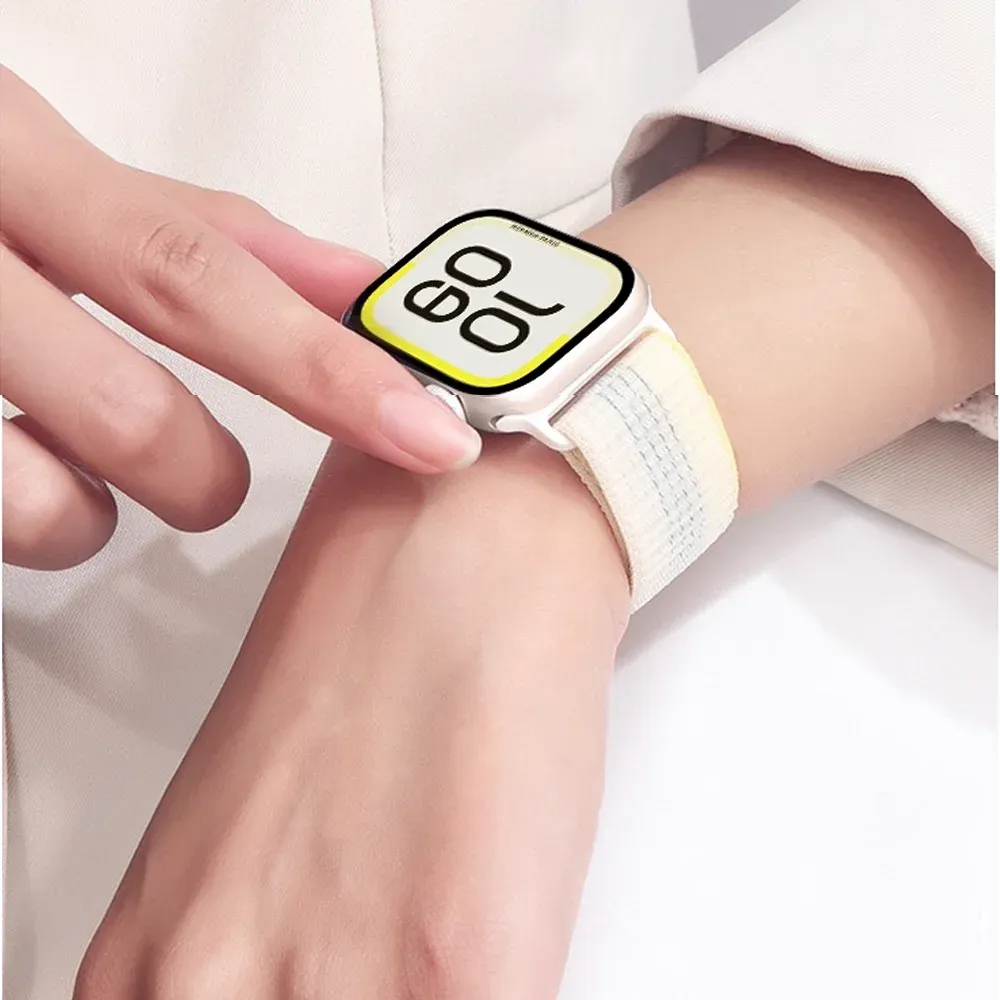 Bracelet nylon pour Apple Watch 40 à 49 mm