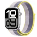 Bracelet nylon pour Apple Watch 40 à 49 mm – Couleur du bracelet lavender liac