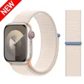 Bracelet nylon pour Apple Watch 40 à 49 mm – Couleur du bracelet New starlight