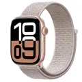 Bracelet nylon pour Apple Watch 40 à 49 mm – Couleur du bracelet Starlight