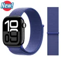 Bracelet nylon pour Apple Watch 40 à 49 mm – Couleur du bracelet Ultramarine