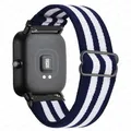 Bracelet nylon pour montre 20 à 22 mm – Couleur du bracelet stripe blue white