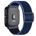 Bracelet nylon pour montre 20 à 22 mm – Couleur du bracelet two-color blue
