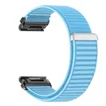 Bracelet nylon pour montre connectée 20 à 26 mm – Couleur du bracelet Blue
