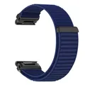Bracelet nylon pour montre connectée 20 à 26 mm – Couleur du bracelet Dark blue