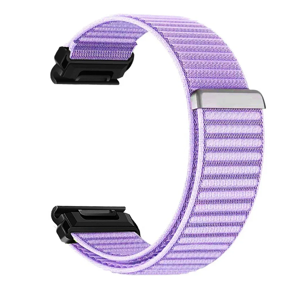 Bracelet nylon pour montre connectée 20 à 26 mm
