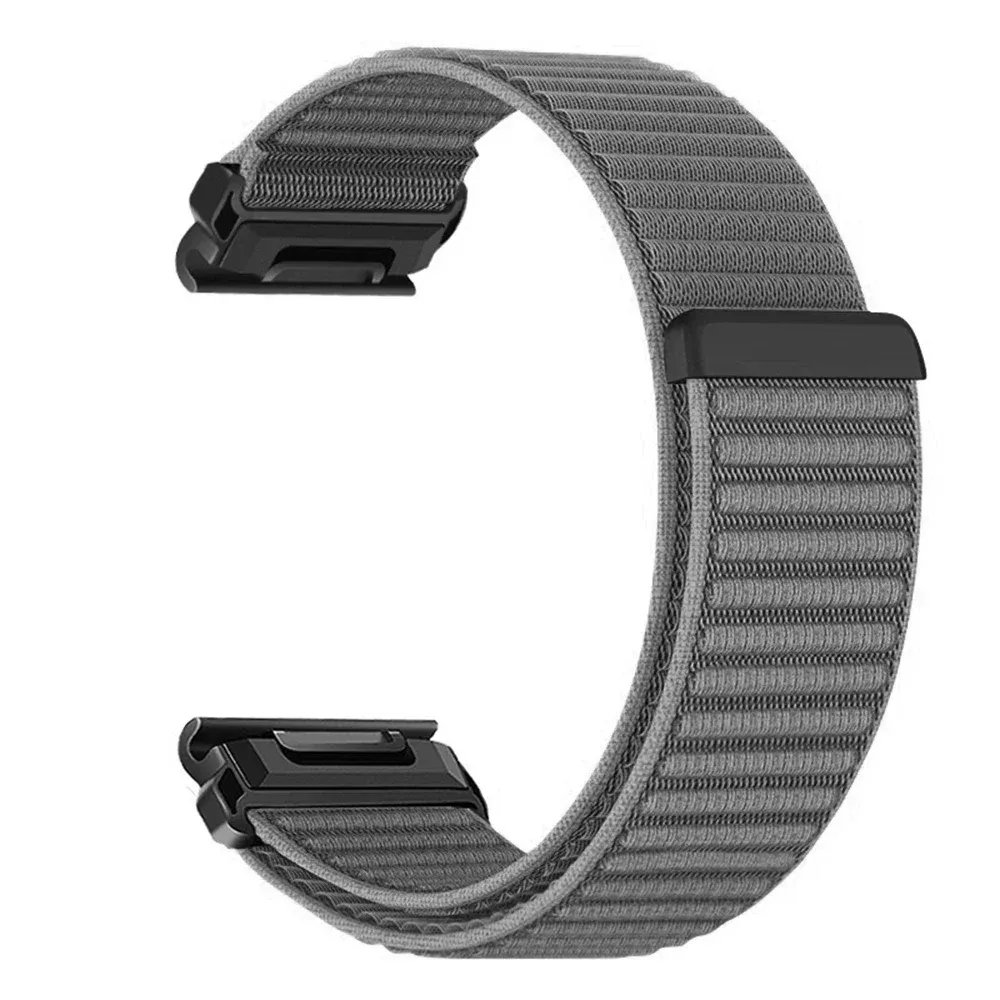 Bracelet nylon pour montre connectée 20 à 26 mm