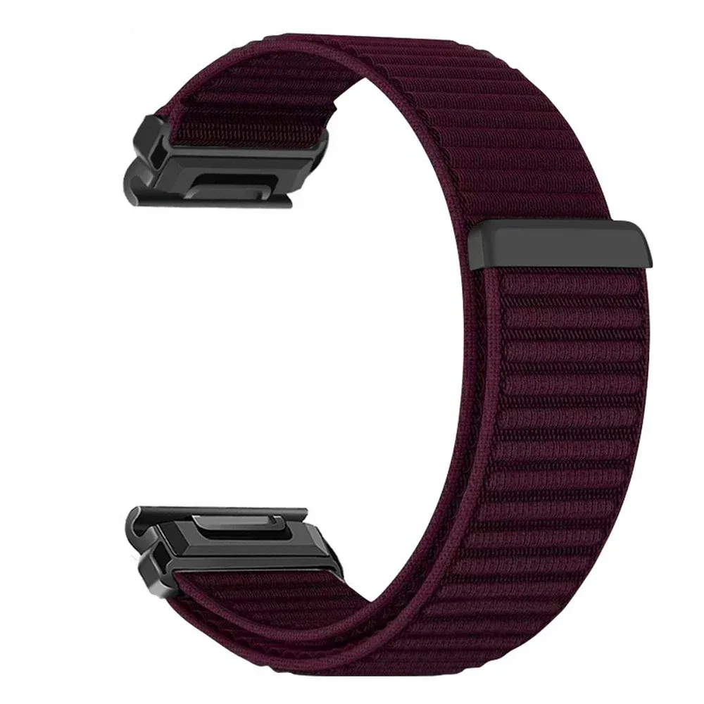 Bracelet nylon pour montre connectée 20 à 26 mm