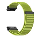 Bracelet nylon pour montre connectée 20 à 26 mm – Couleur du bracelet Green