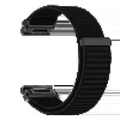 Bracelet nylon pour montre connectée 22 à 26 mm – Couleur du bracelet Black