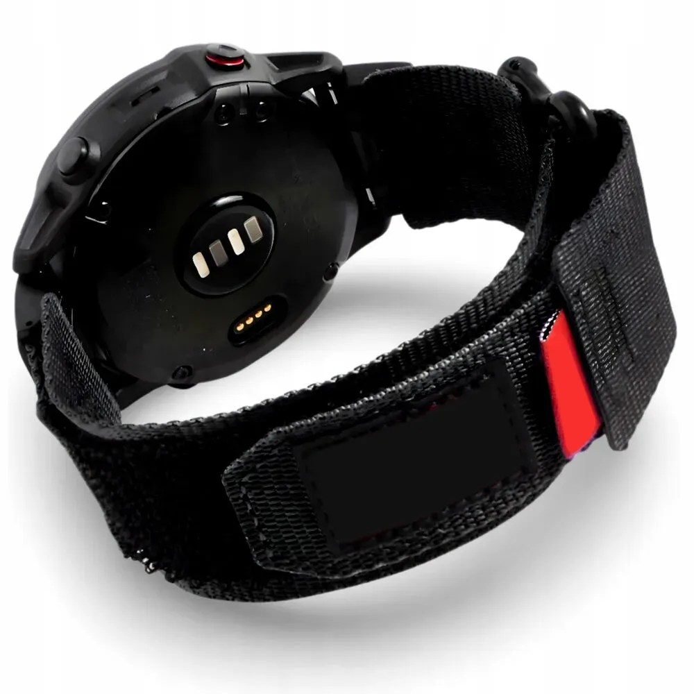 Bracelet nylon Quickfit 26 mm pour Garmin Fenix