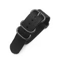 Bracelet nylon rayé 18 à 24 mm étanche – 6