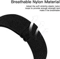 Bracelet nylon respirant 22 mm pour Redmi Watch 5 – 6