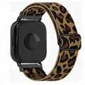 Bracelet nylon respirant 22 mm pour Redmi Watch 5 – Couleur du bracelet brown cheetah