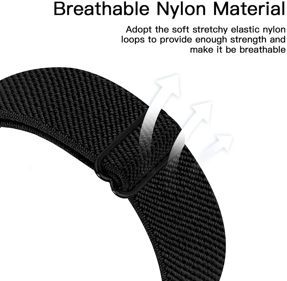 Bracelet nylon respirant 22 mm pour Redmi Watch 5