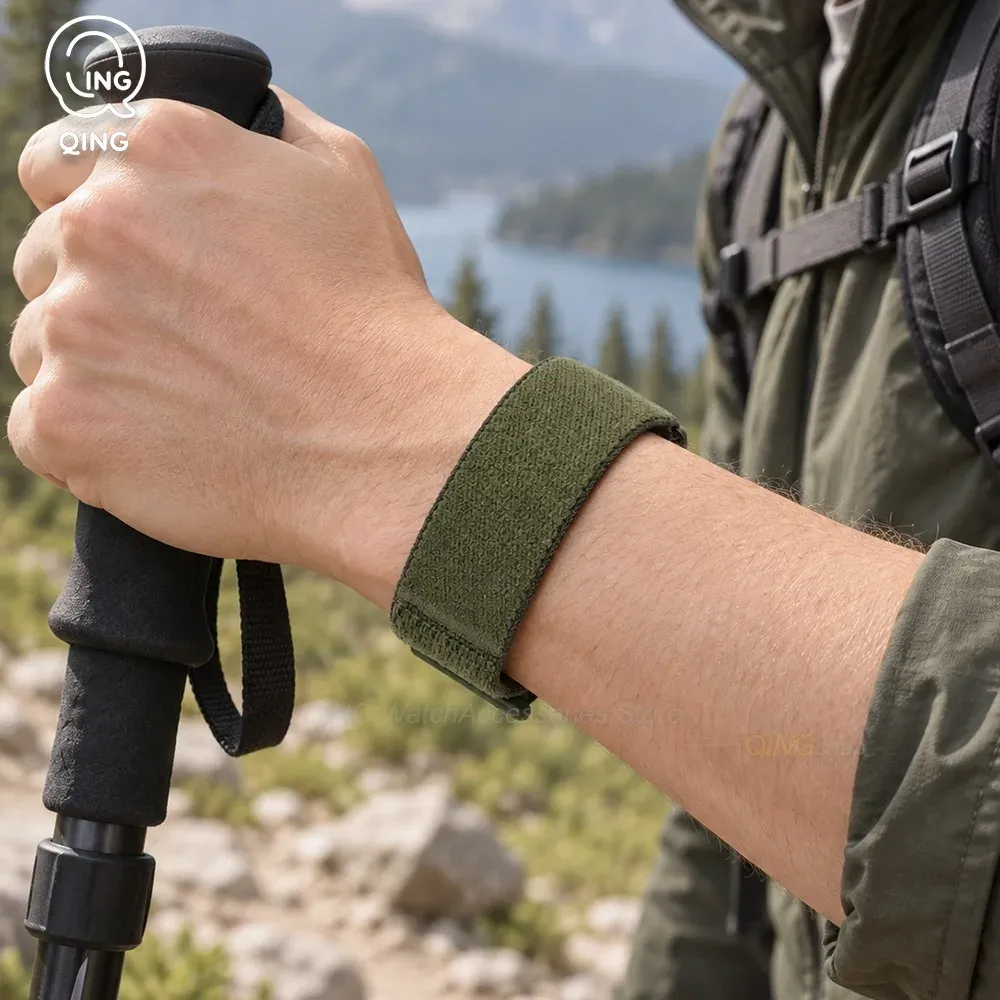 Bracelet nylon respirant pour Garmin CIRQA réglable