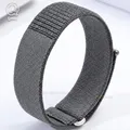 Bracelet nylon respirant pour Garmin CIRQA réglable – Couleur du bracelet Grey