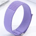 Bracelet nylon respirant pour Garmin CIRQA réglable – Couleur du bracelet Purple