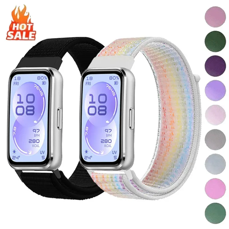 Bracelet nylon respirant pour Huawei