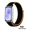 Bracelet nylon respirant pour Huawei – Couleur du bracelet Black Orange
