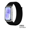 Bracelet nylon respirant pour Huawei – Couleur du bracelet Dark Black
