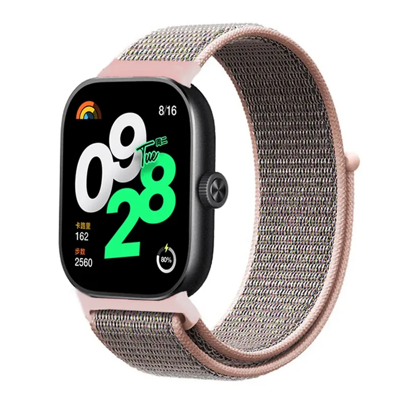 Bracelet nylon respirant pour Redmi Watch 4 à 6