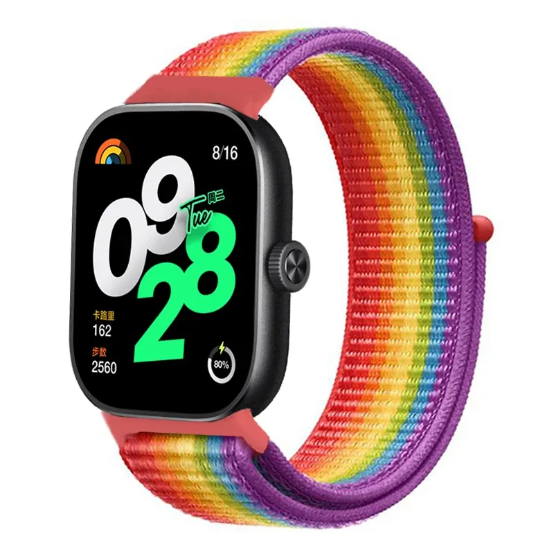 Bracelet nylon respirant pour Redmi Watch 4 à 6