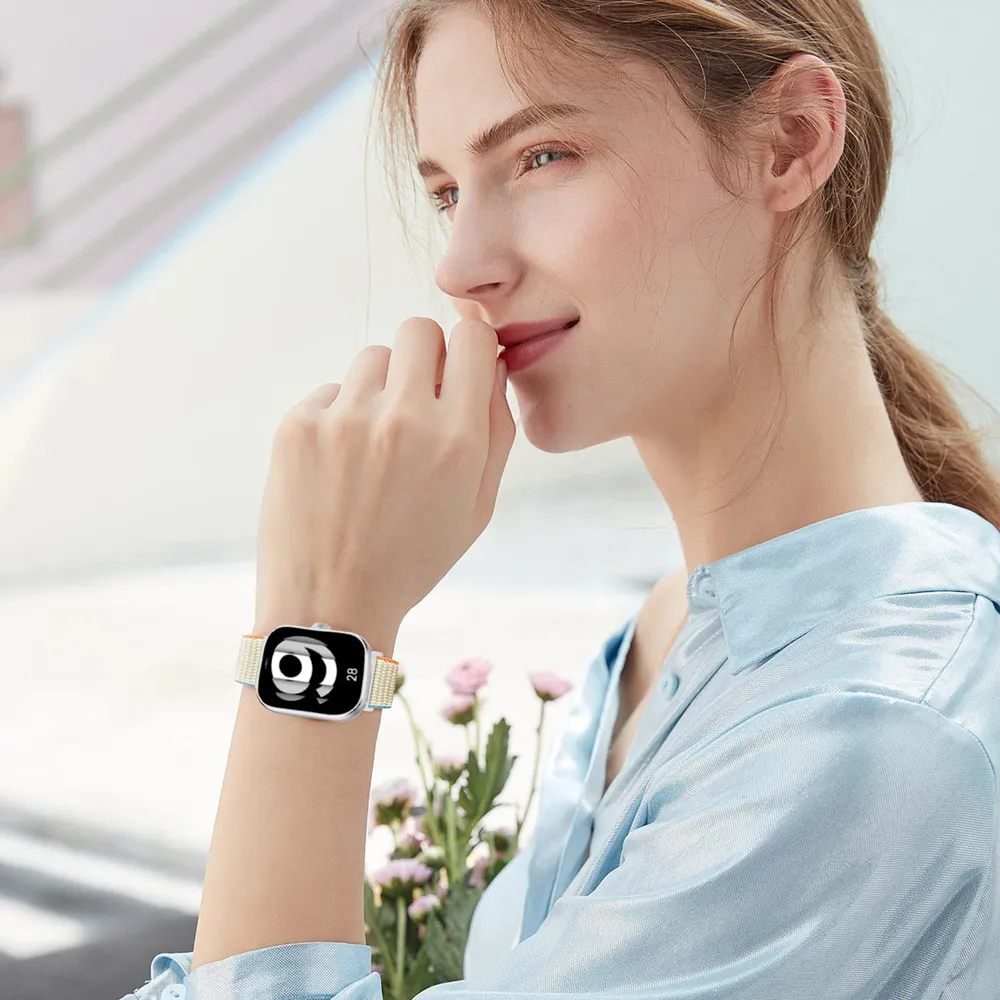 Bracelet nylon respirant pour Redmi Watch 4 à 6